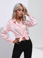 Printed Collared Neck Buttoned Shirt